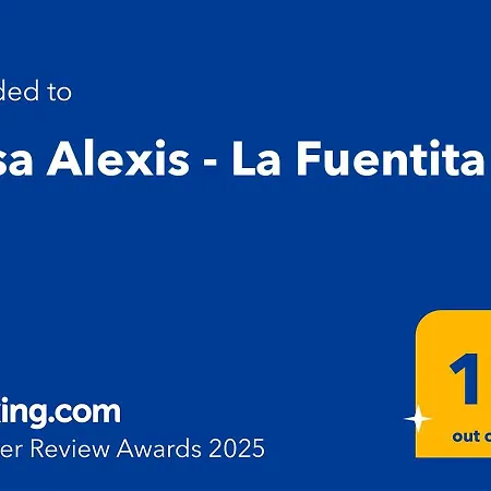 Vakantiehuis Casa Alexis - La Fuentita *